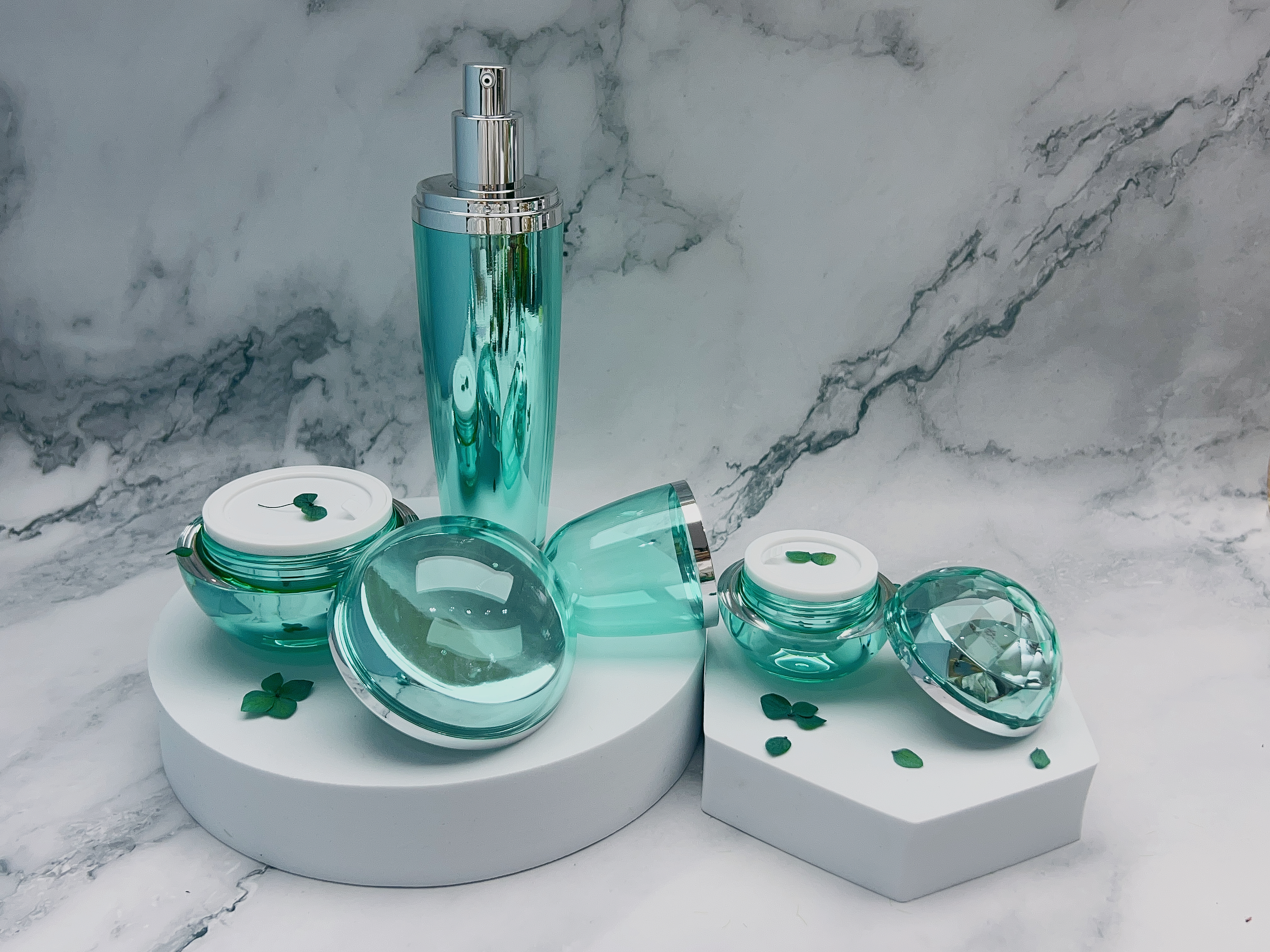 RL05球形系列膏霜乳液瓶化妆品包装套装