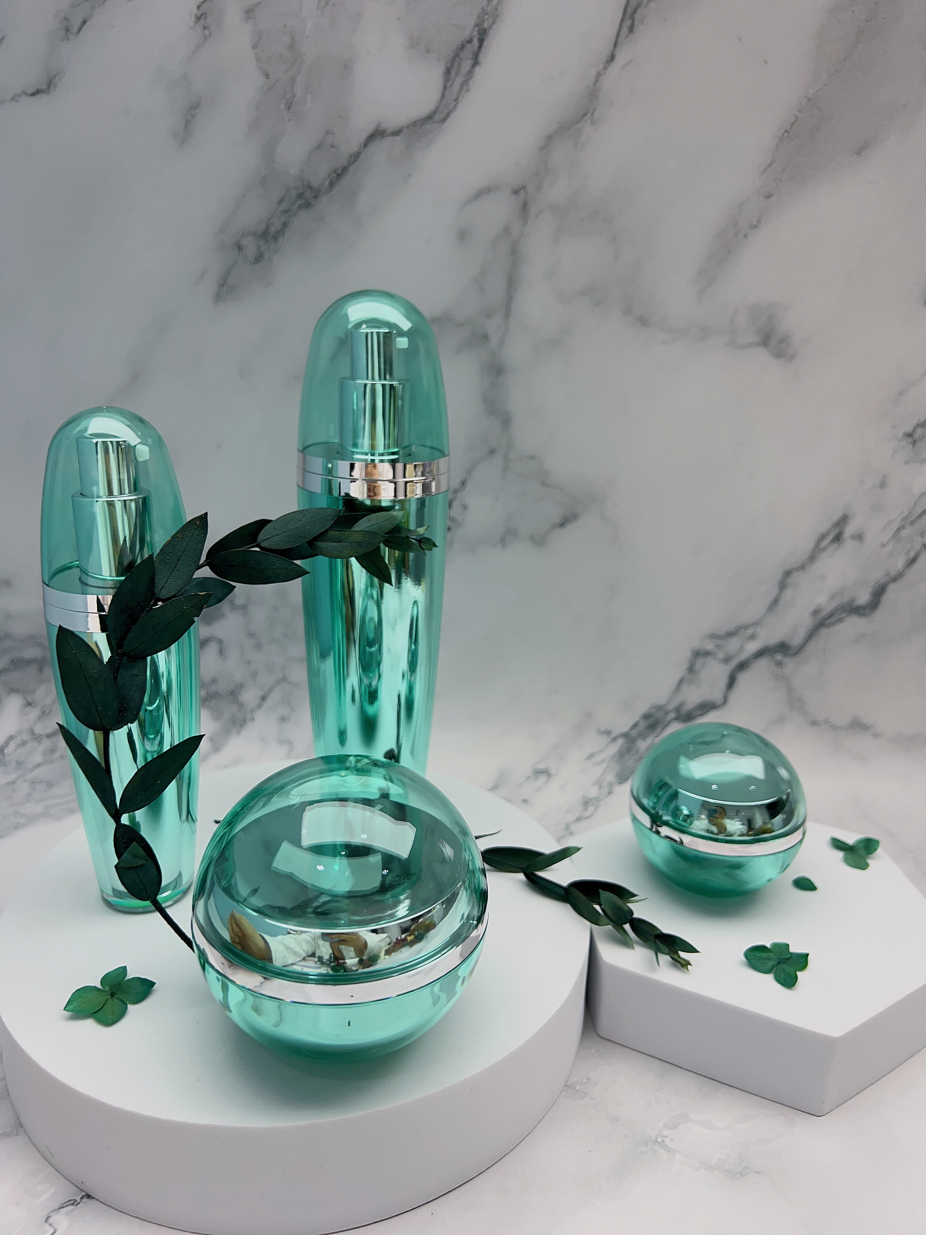 RL05球形系列膏霜乳液瓶化妆品包装套装