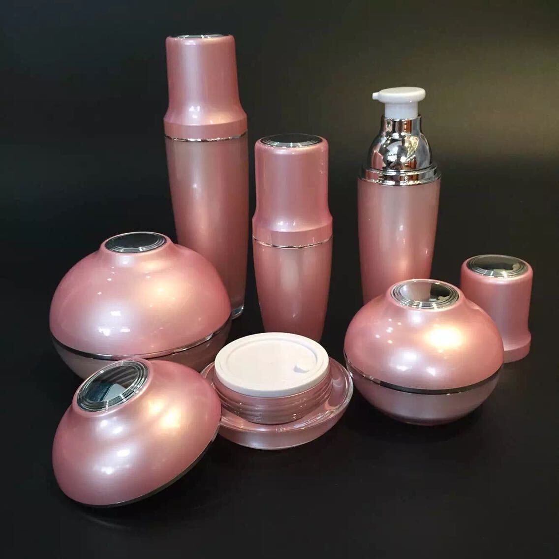 RL09碗型系列膏霜乳液瓶化妆品包装套装